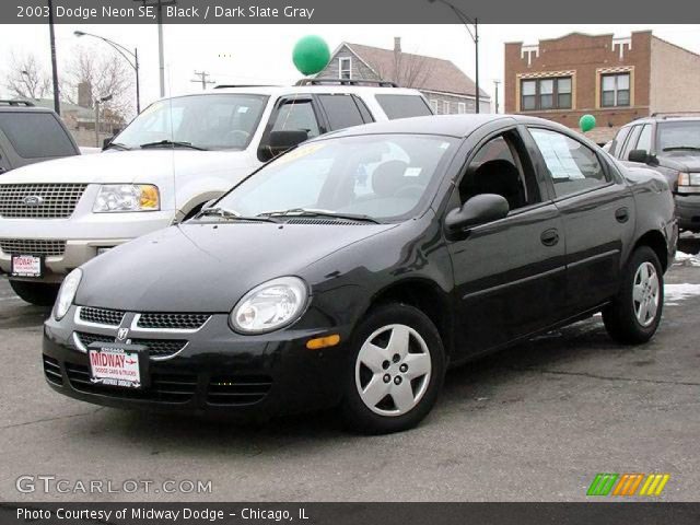 2003 Dodge Neon SE in Black