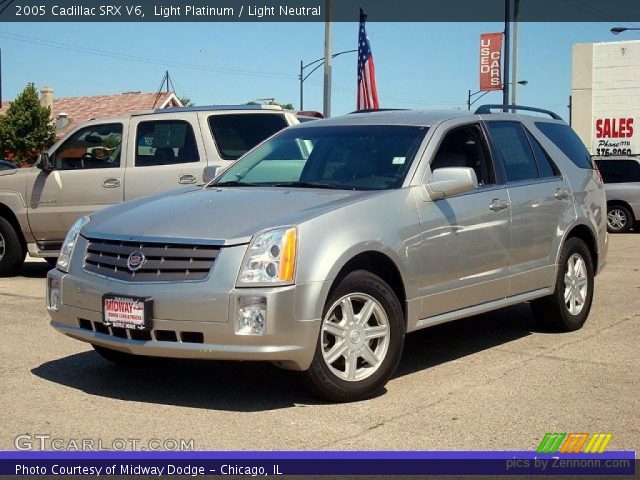 2005 Cadillac SRX V6 in Light Platinum