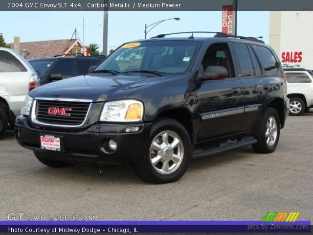2004 GMC Envoy SLT 4x4 in Carbon Metallic