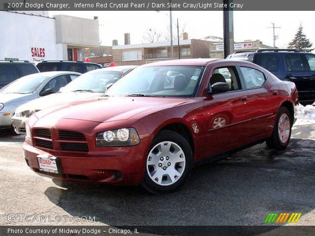 2007 Dodge Charger  in Inferno Red Crystal Pearl