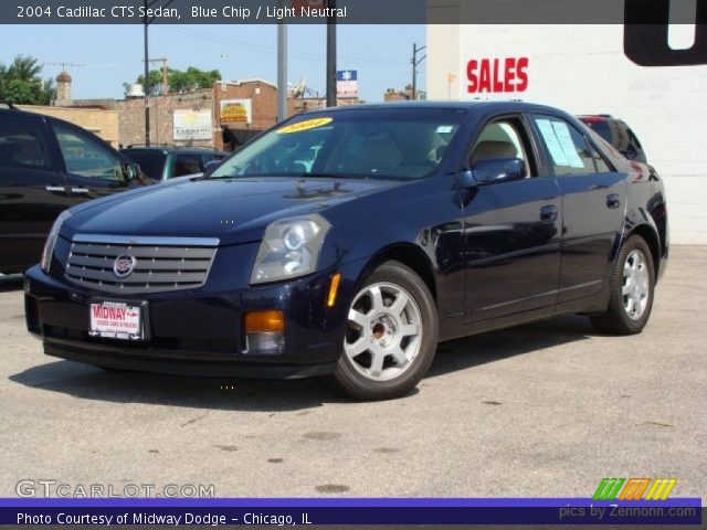 2004 Cadillac CTS Sedan in Blue Chip