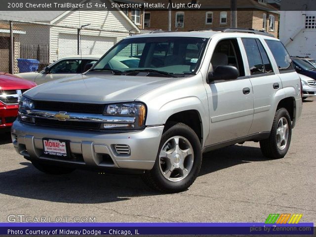 2008 Chevrolet TrailBlazer LS 4x4 in Silverstone Metallic