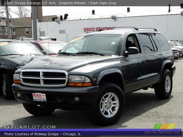 2002 Dodge Durango SLT 4x4 in Graphite Metallic