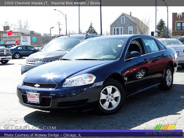 2009 Chevrolet Impala LT in Imperial Blue Metallic