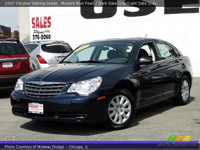 2007 Chrysler Sebring Sedan in Modern Blue Pearl