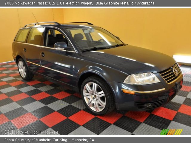 2005 Volkswagen Passat GLS 1.8T 4Motion Wagon in Blue Graphite Metallic