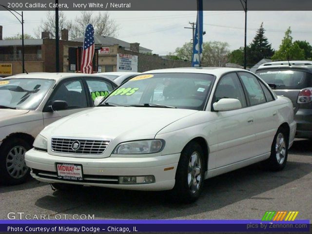 2000 Cadillac Catera  in Ivory White