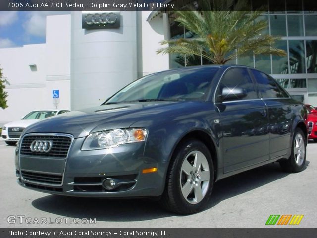 2006 Audi A4 2.0T Sedan in Dolphin Gray Metallic