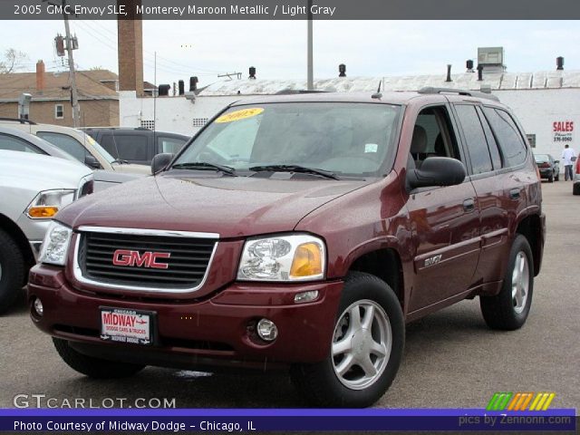 2005 GMC Envoy SLE in Monterey Maroon Metallic