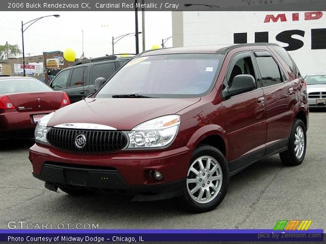 2006 Buick Rendezvous CX in Cardinal Red Metallic