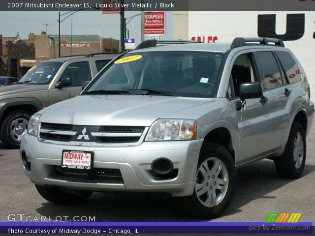 2007 Mitsubishi Endeavor LS in Liquid Silver Metallic