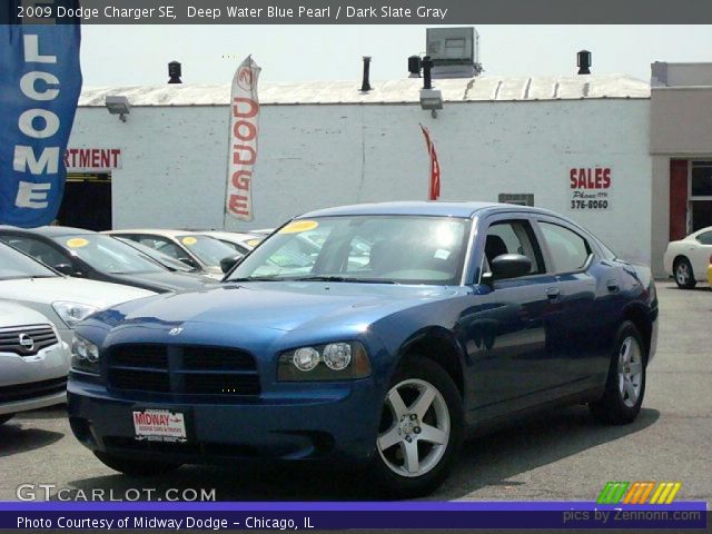 2009 Dodge Charger SE in Deep Water Blue Pearl