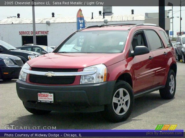 2005 Chevrolet Equinox LS in Salsa Red Metallic