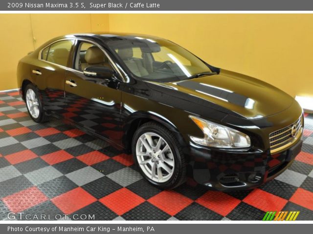 2009 Nissan Maxima 3.5 S in Super Black