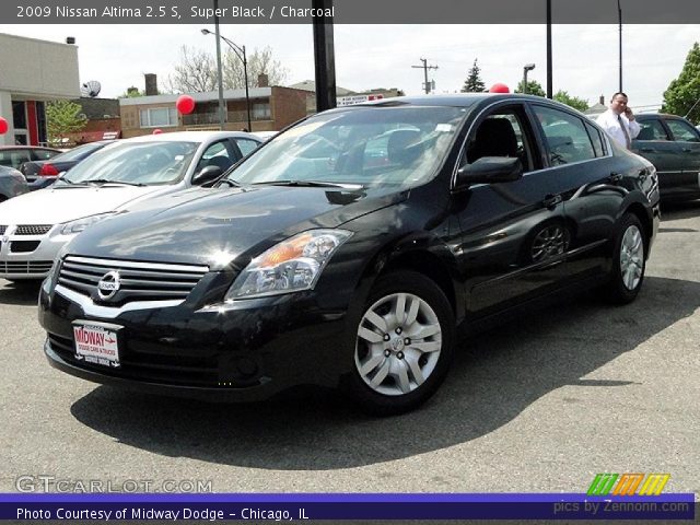 2009 Nissan Altima 2.5 S in Super Black