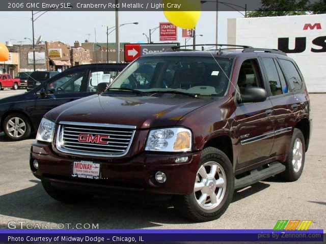 2006 GMC Envoy SLE in Cranberry Red Metallic
