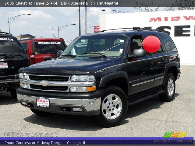2005 Chevrolet Tahoe LS 4x4 in Dark Blue Metallic
