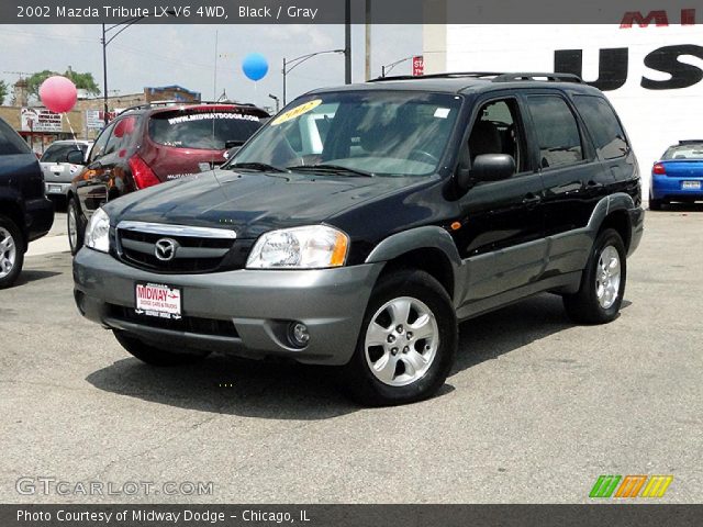 2002 Mazda Tribute LX V6 4WD in Black