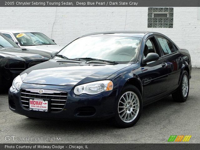 2005 Chrysler Sebring Touring Sedan in Deep Blue Pearl