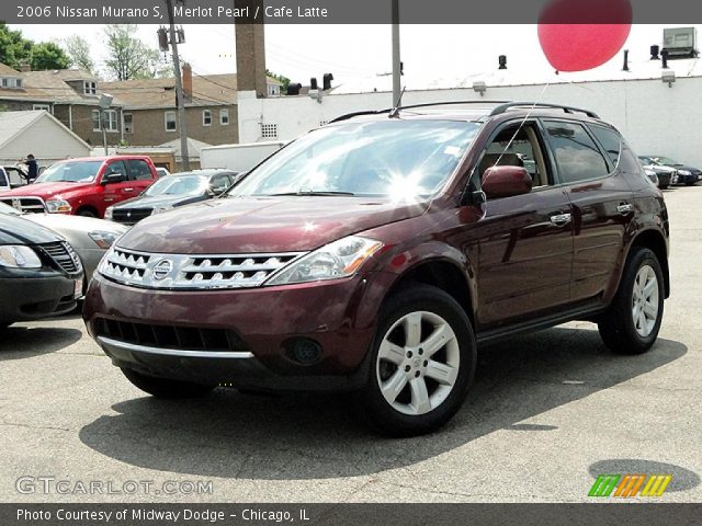 2006 Nissan Murano S in Merlot Pearl