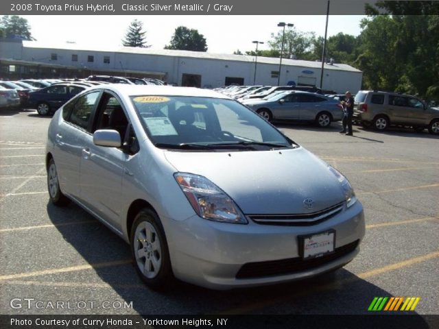 2008 Toyota Prius Hybrid in Classic Silver Metallic
