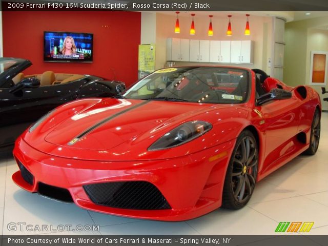 2009 Ferrari F430 16M Scuderia Spider in Rosso Corsa (Red)