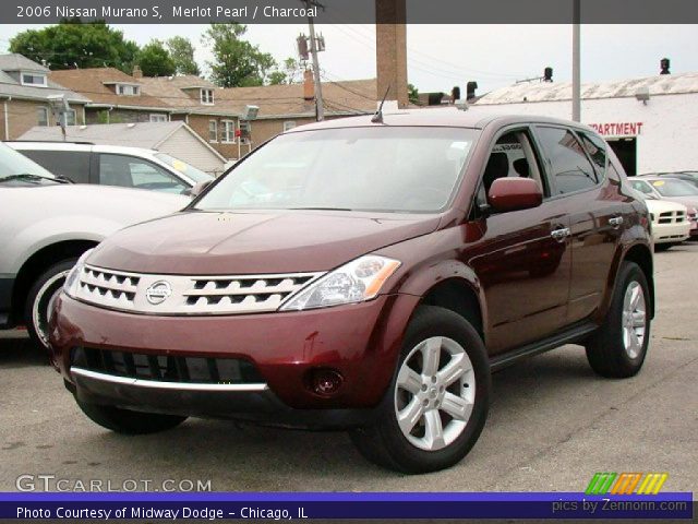 2006 Nissan Murano S in Merlot Pearl