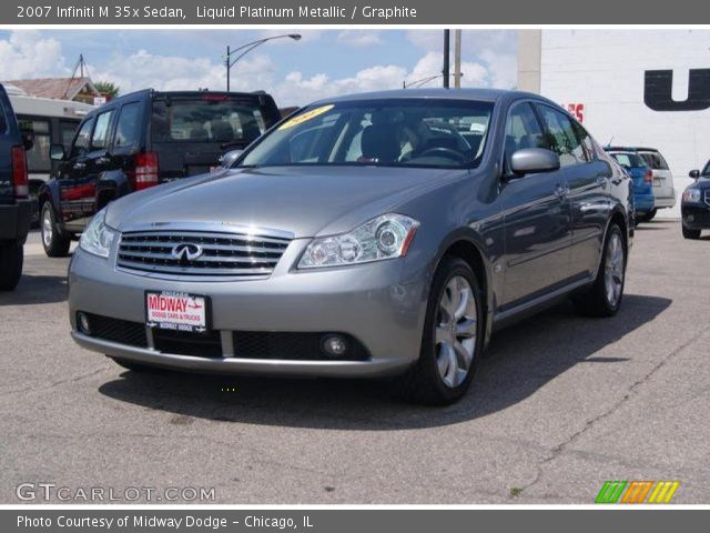 2007 Infiniti M 35x Sedan in Liquid Platinum Metallic