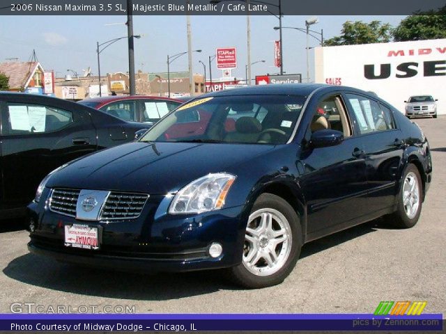 2006 Nissan Maxima 3.5 SL in Majestic Blue Metallic