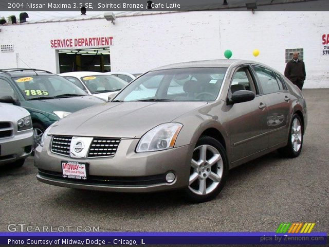 2004 Nissan Maxima 3.5 SE in Spirited Bronze