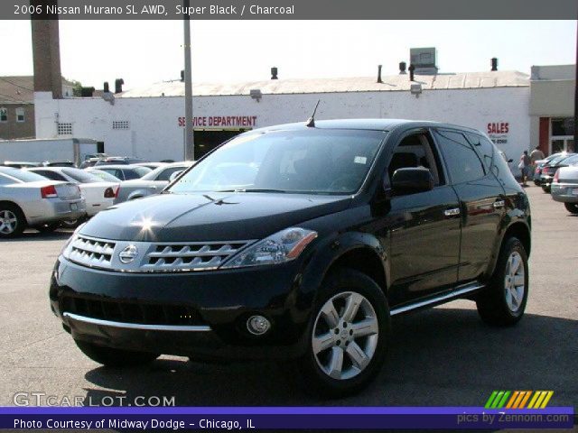 2006 Nissan Murano SL AWD in Super Black