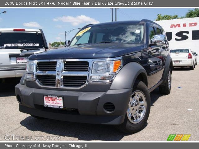 2008 Dodge Nitro SXT 4x4 in Modern Blue Pearl