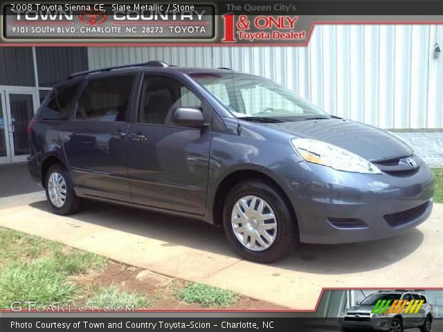 2008 Toyota Sienna CE in Slate Metallic