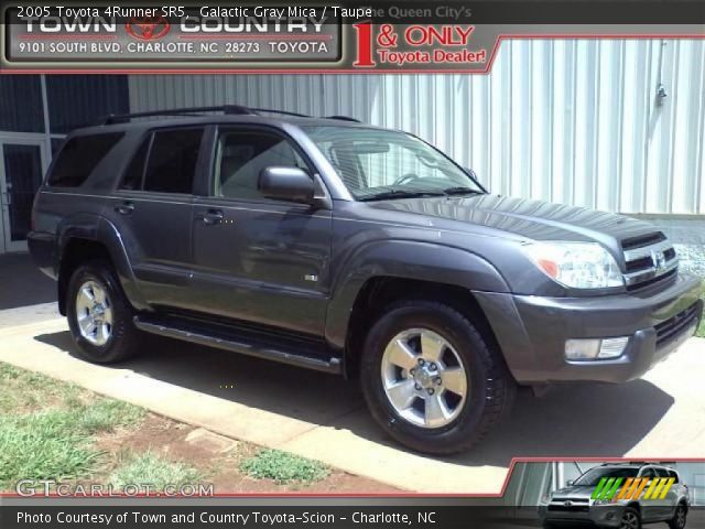 2005 Toyota 4Runner SR5 in Galactic Gray Mica