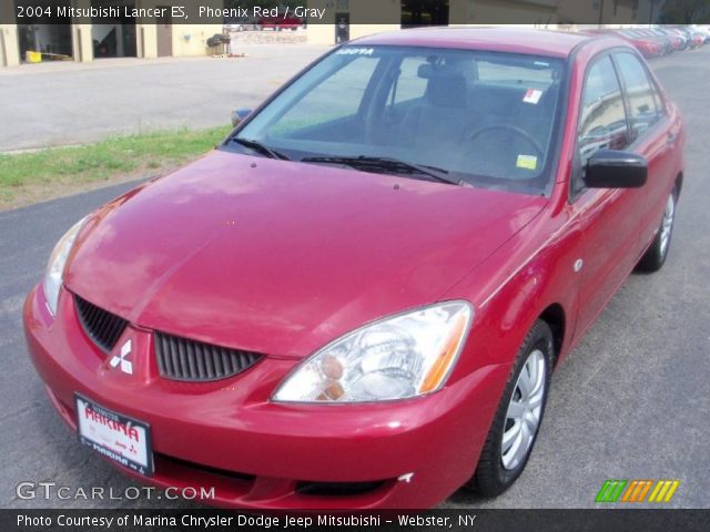 2004 Mitsubishi Lancer ES in Phoenix Red