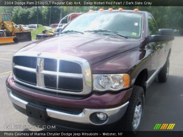 2004 Dodge Ram 2500 SLT Regular Cab 4x4 in Deep Molten Red Pearl