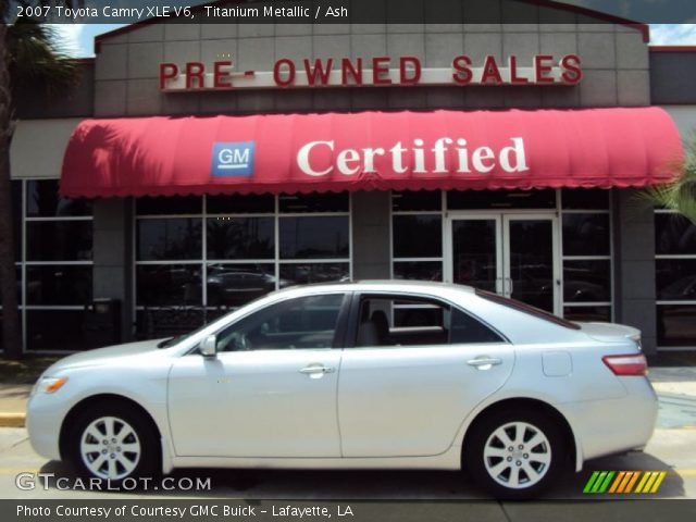 2007 Toyota Camry XLE V6 in Titanium Metallic