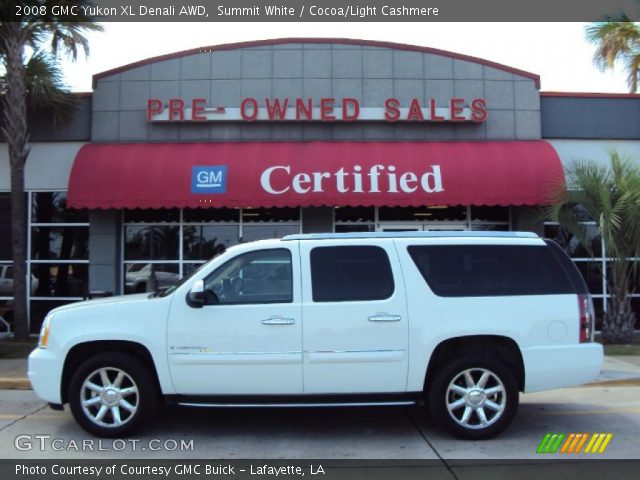 2008 GMC Yukon XL Denali AWD in Summit White
