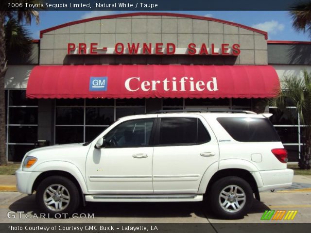 2006 Toyota Sequoia Limited in Natural White