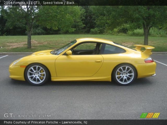 2004 Porsche 911 GT3 in Speed Yellow