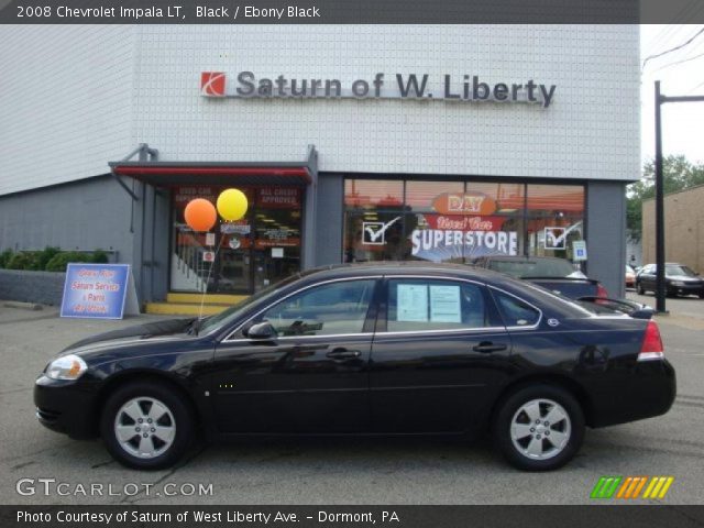 2008 Chevrolet Impala LT in Black