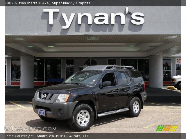 2007 Nissan Xterra X 4x4 in Super Black