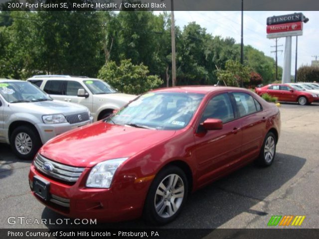 2007 Ford Fusion SE in Redfire Metallic