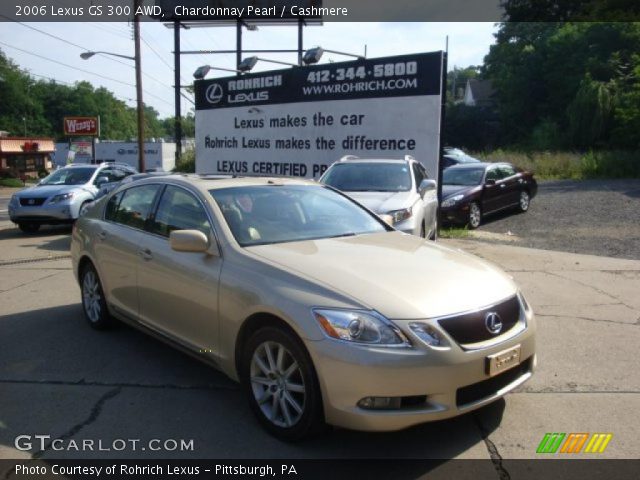 2006 Lexus GS 300 AWD in Chardonnay Pearl