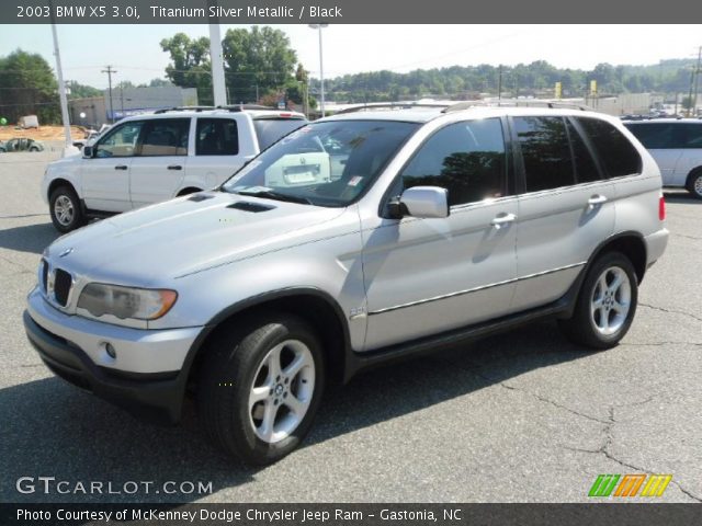 2003 BMW X5 3.0i in Titanium Silver Metallic