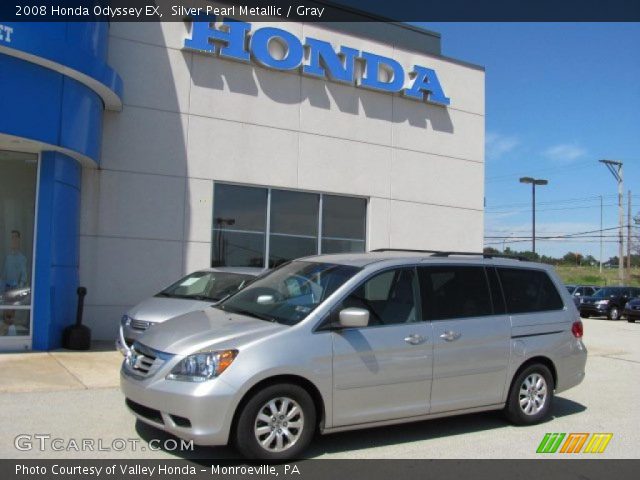 2008 Honda Odyssey EX in Silver Pearl Metallic