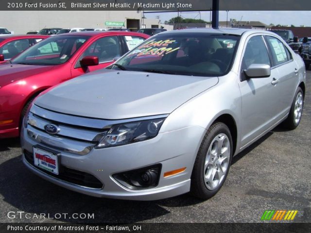 2010 Ford Fusion SE in Brilliant Silver Metallic