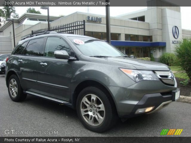 2007 Acura MDX Technology in Nimbus Gray Metallic