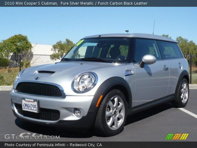 2010 Mini Cooper S Clubman in Pure Silver Metallic