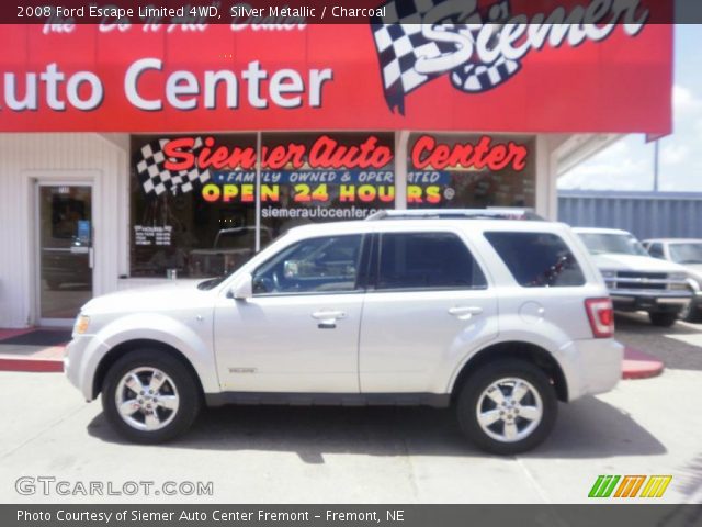 2008 Ford Escape Limited 4WD in Silver Metallic
